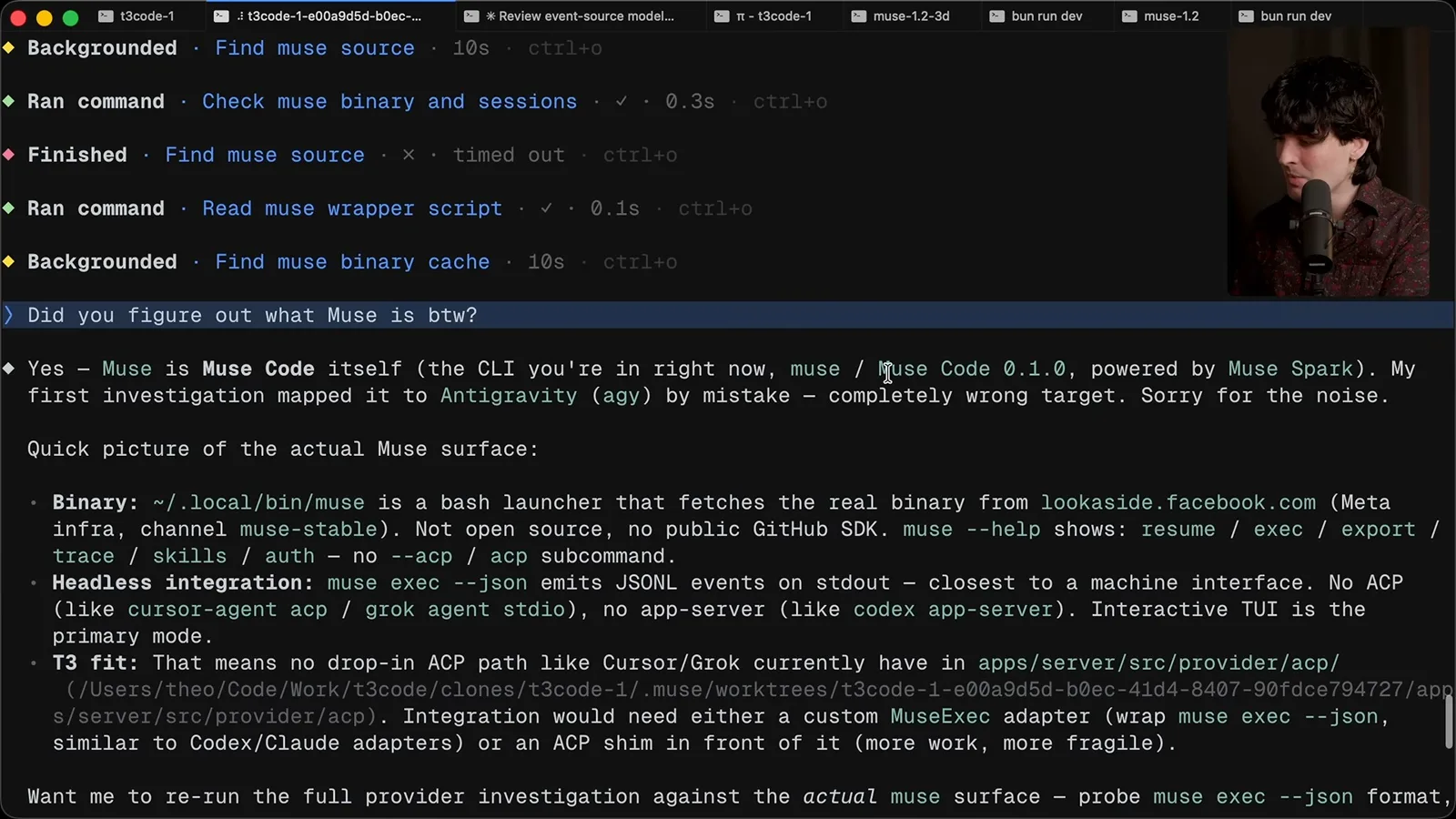 Correcting the integration target