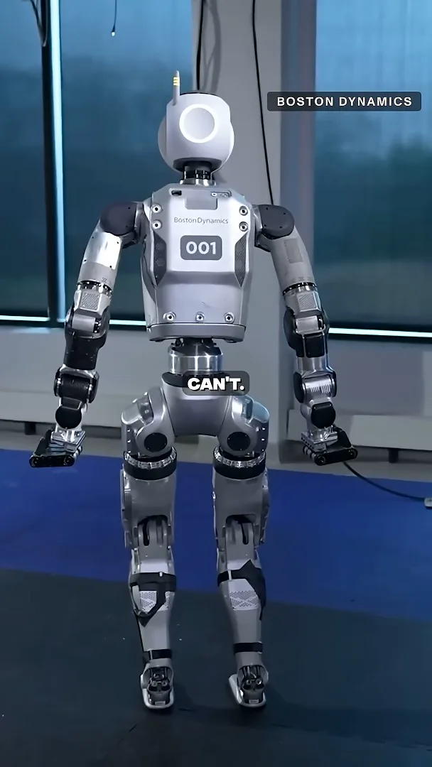 A Boston Dynamics humanoid robot