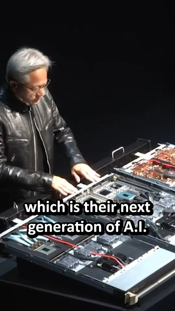 NVIDIA hardware on stage