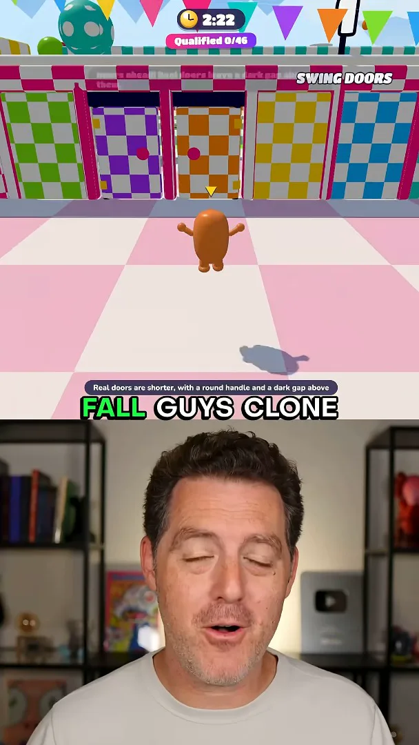 Fall Guys-style game