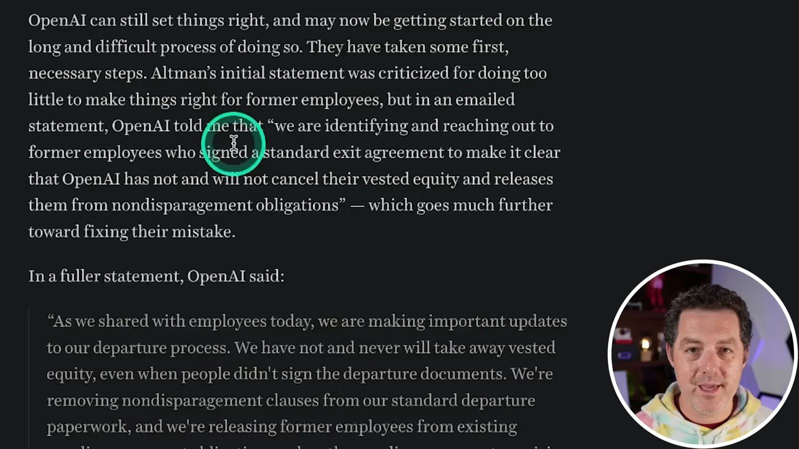OpenAI’s response to Vox