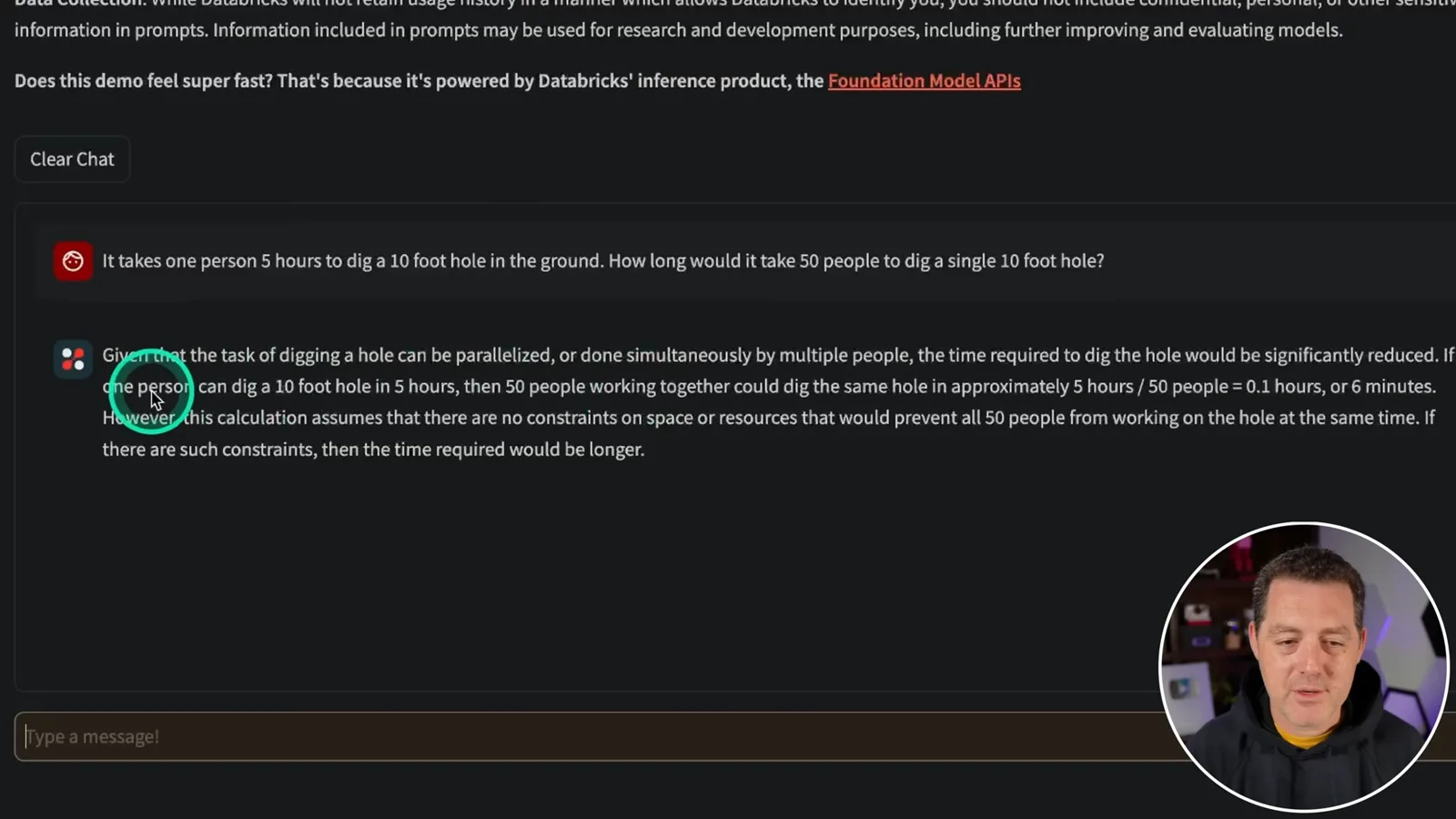The hole-digging answer