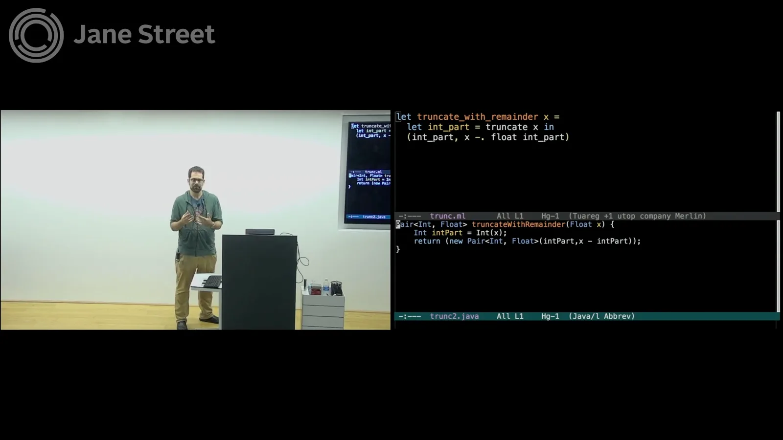 OCaml and Java implementations