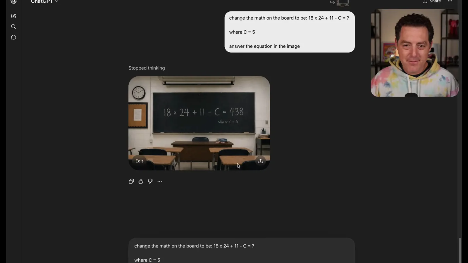 Arithmetic after a retry