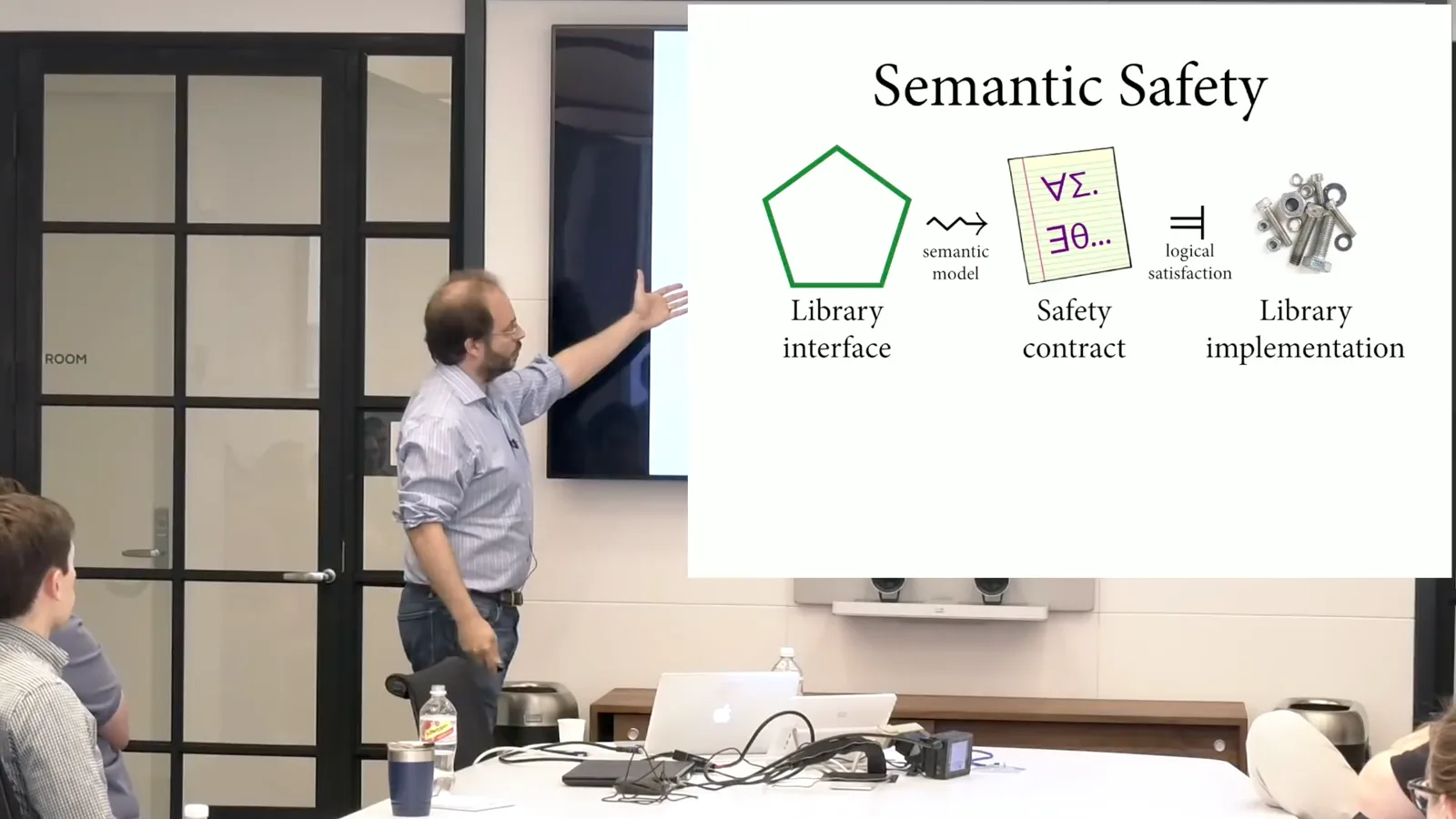 A semantic safety contract