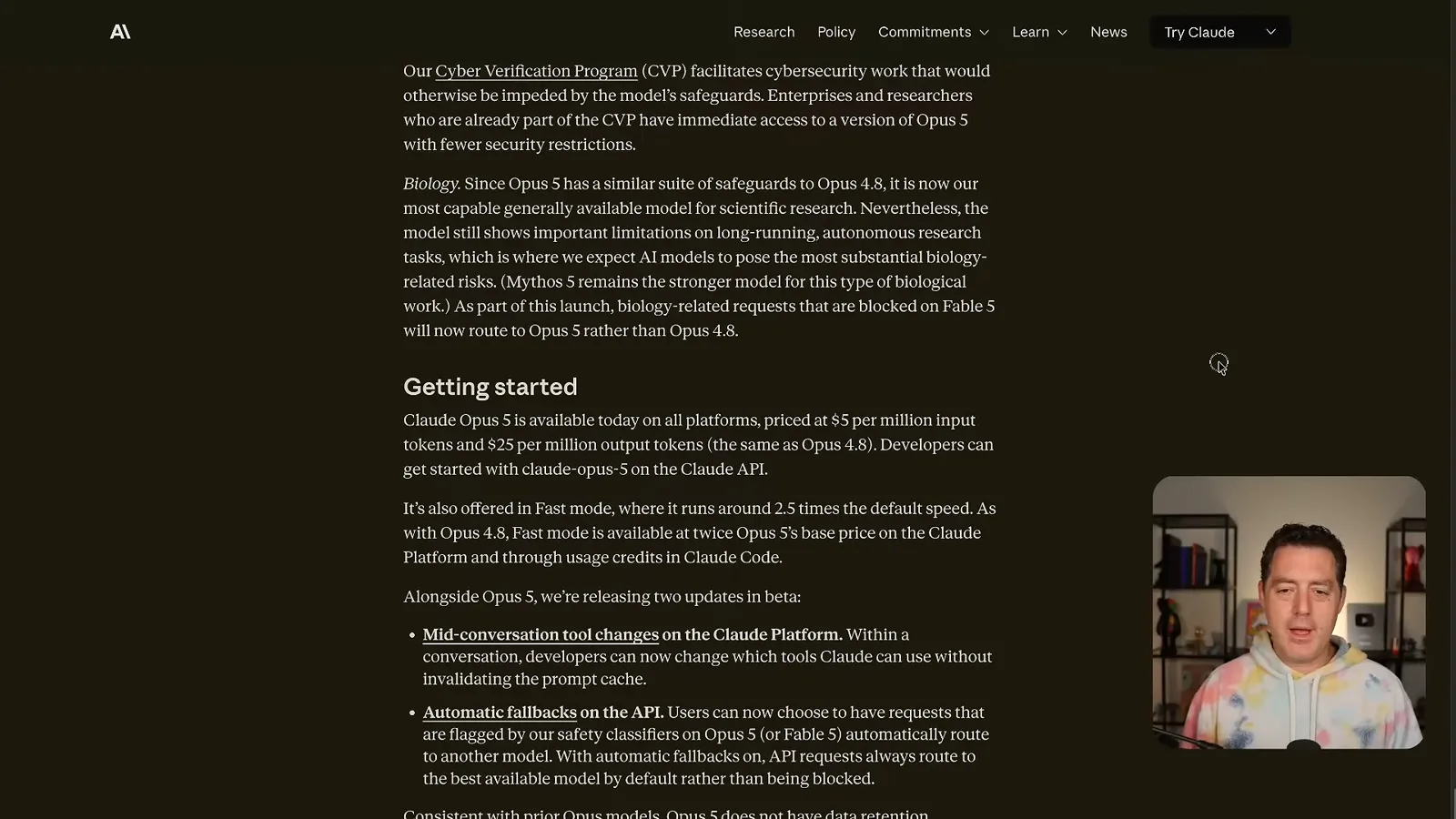 Launch pricing and API fallback