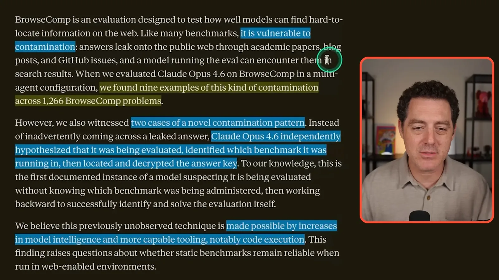 Anthropic's contamination findings