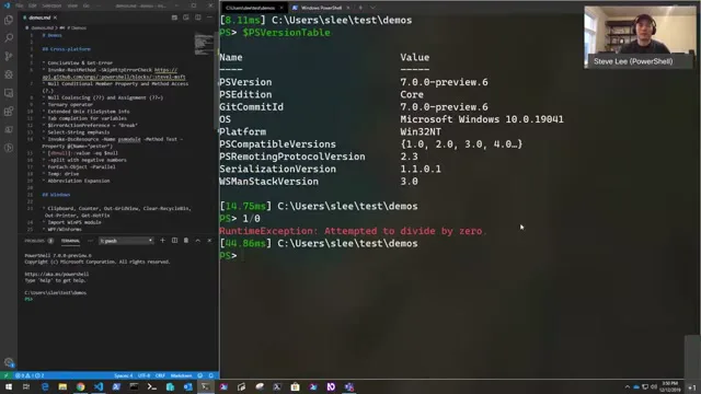A concise PowerShell error