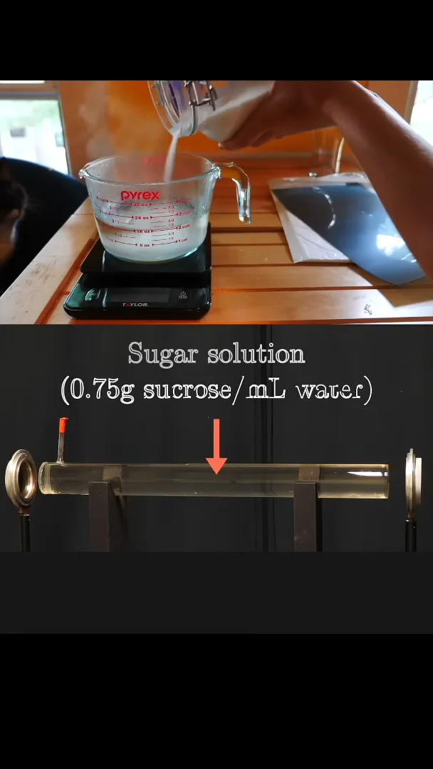 The sugar-water apparatus