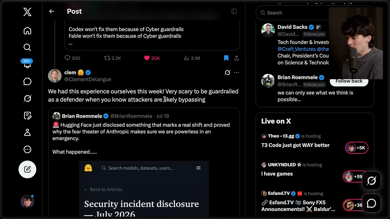Defender access concerns