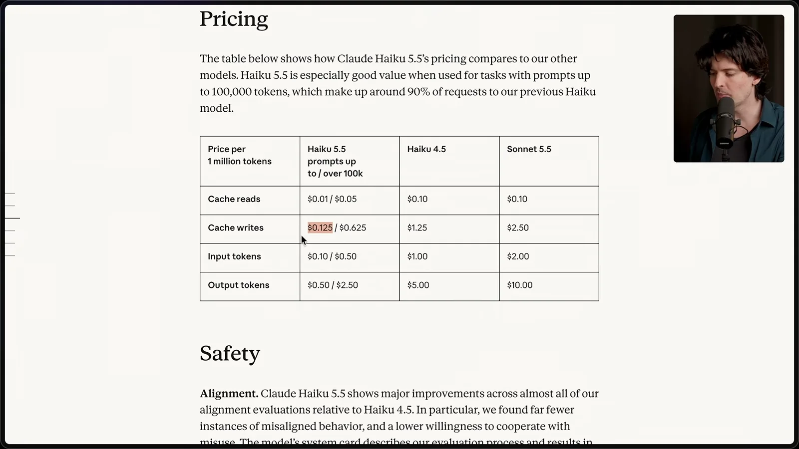 Pricing by prompt length