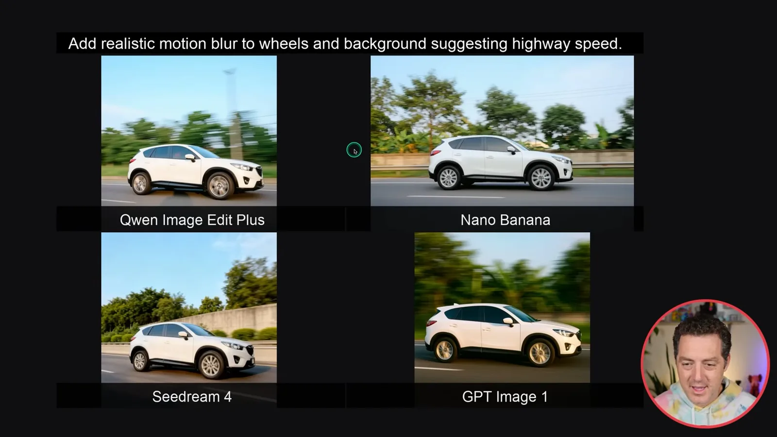 Motion blur comparison