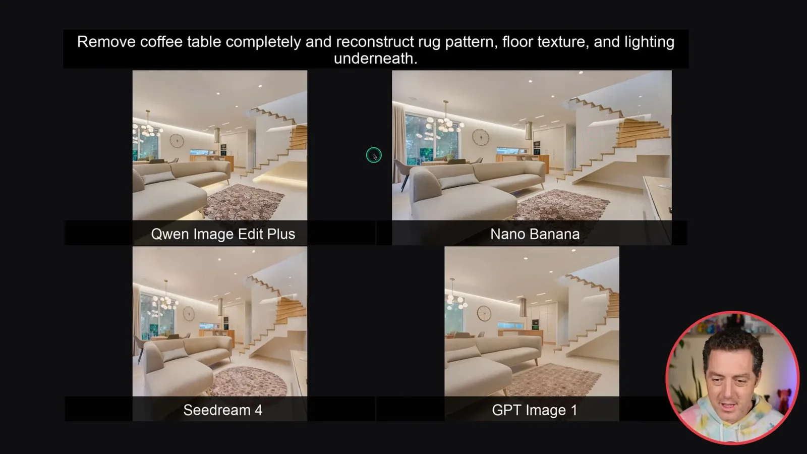 Removing a coffee table