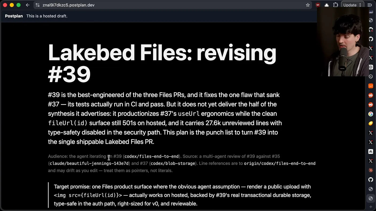 A readable review plan