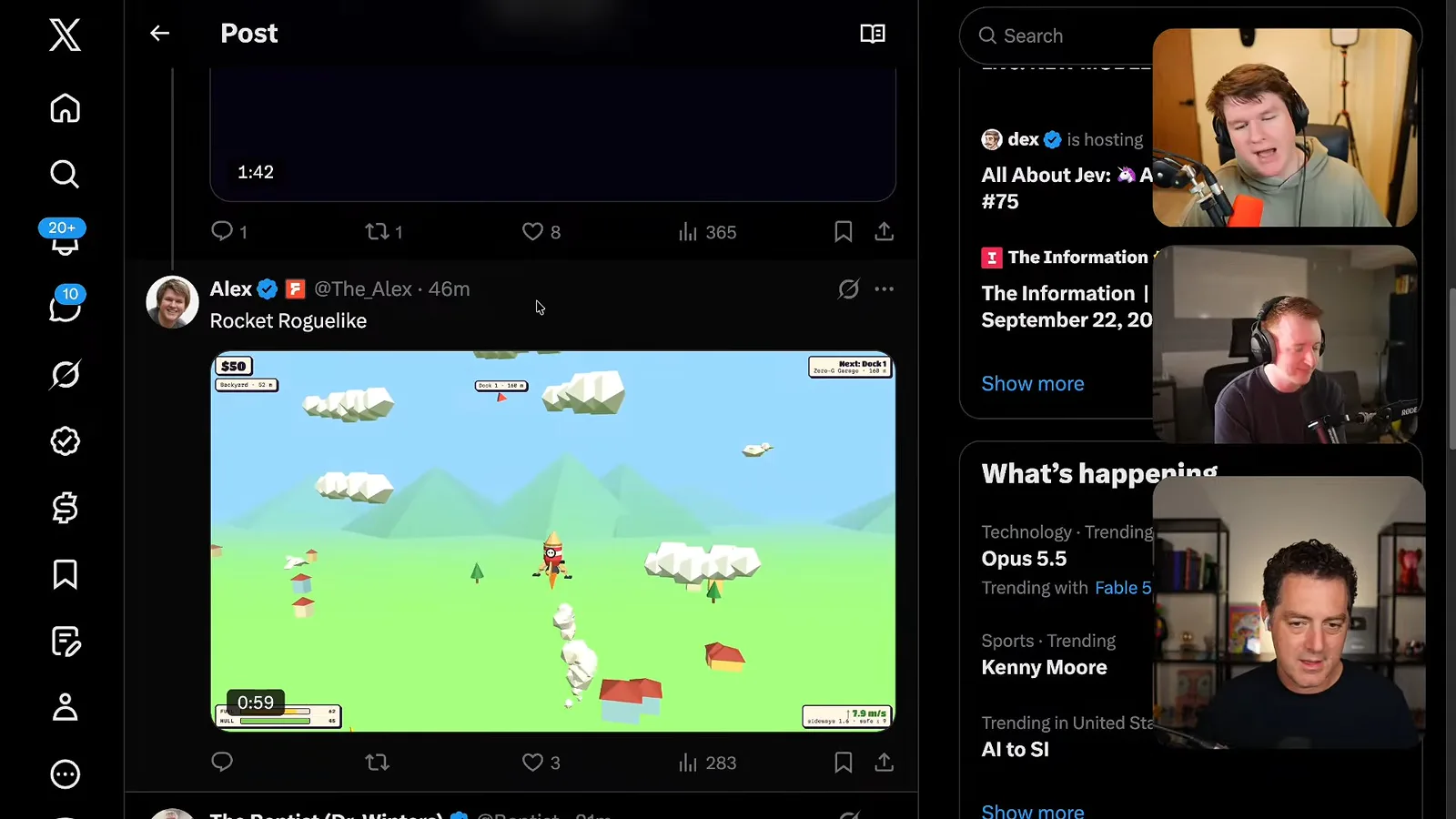 Rocket-game demo