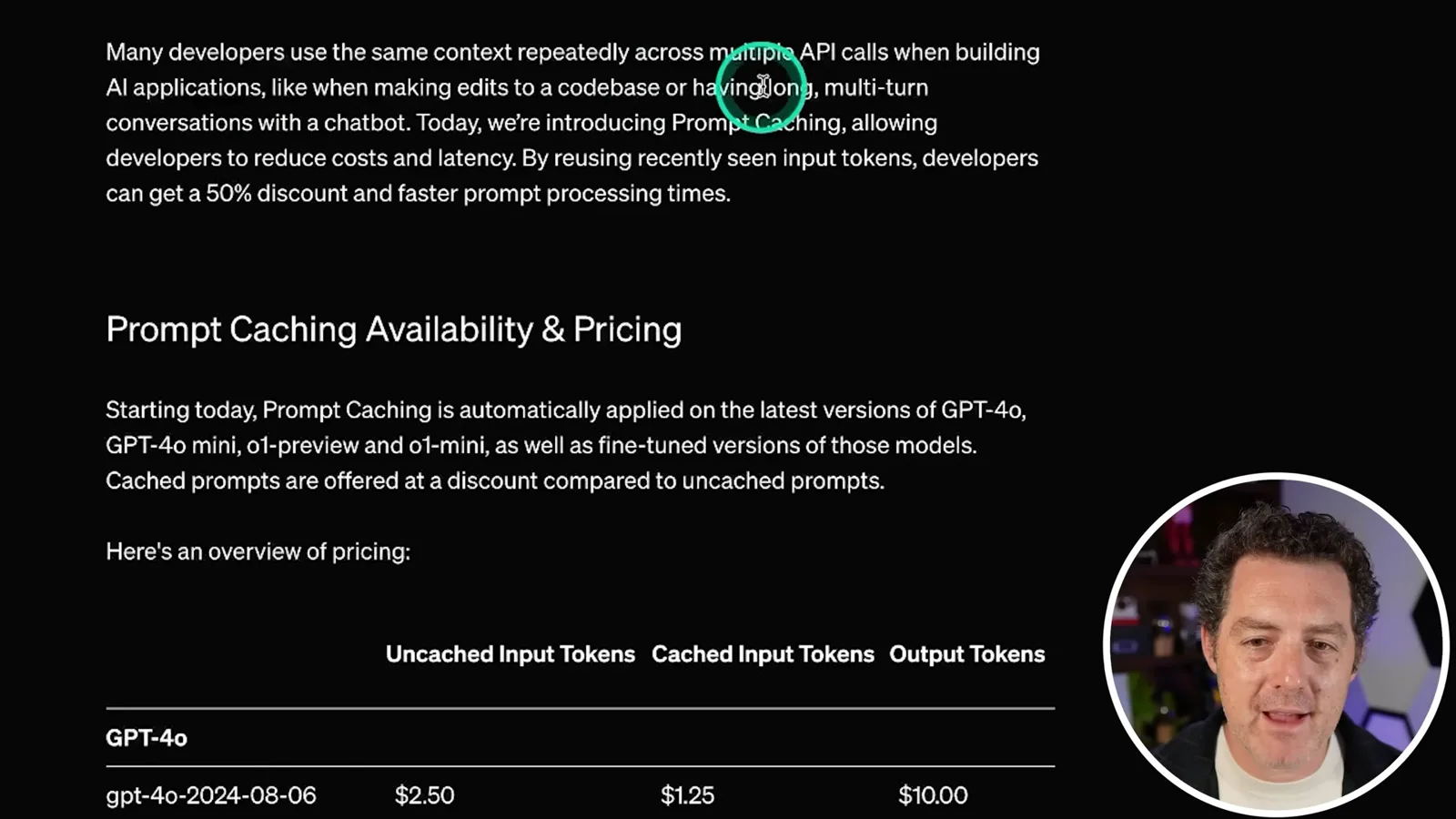 Prompt caching announcement
