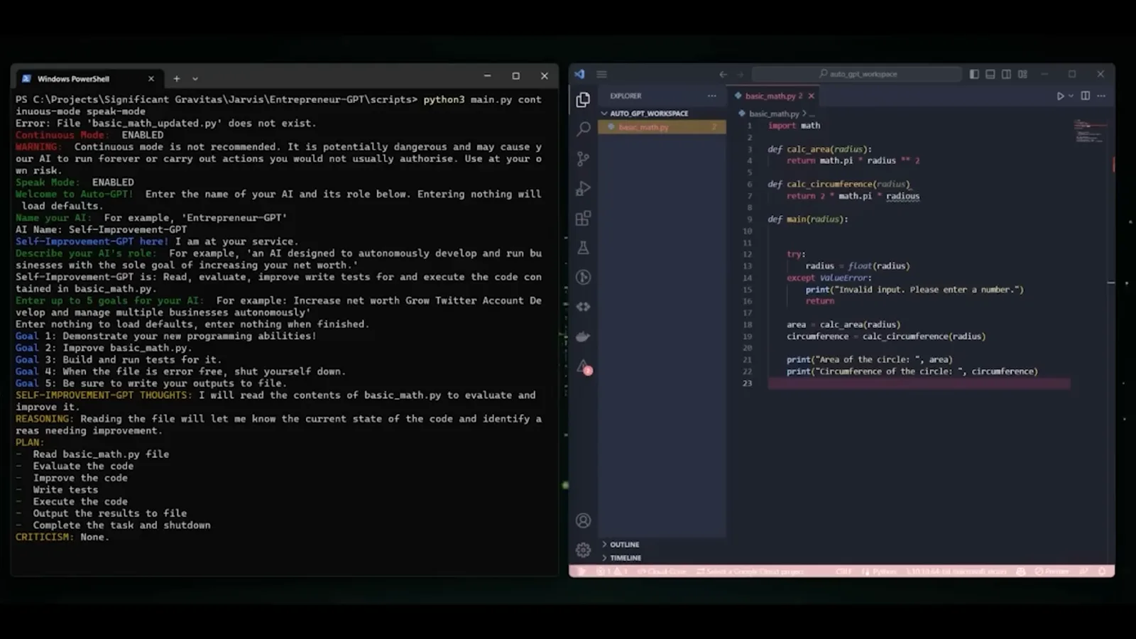 An early code-editing agent
