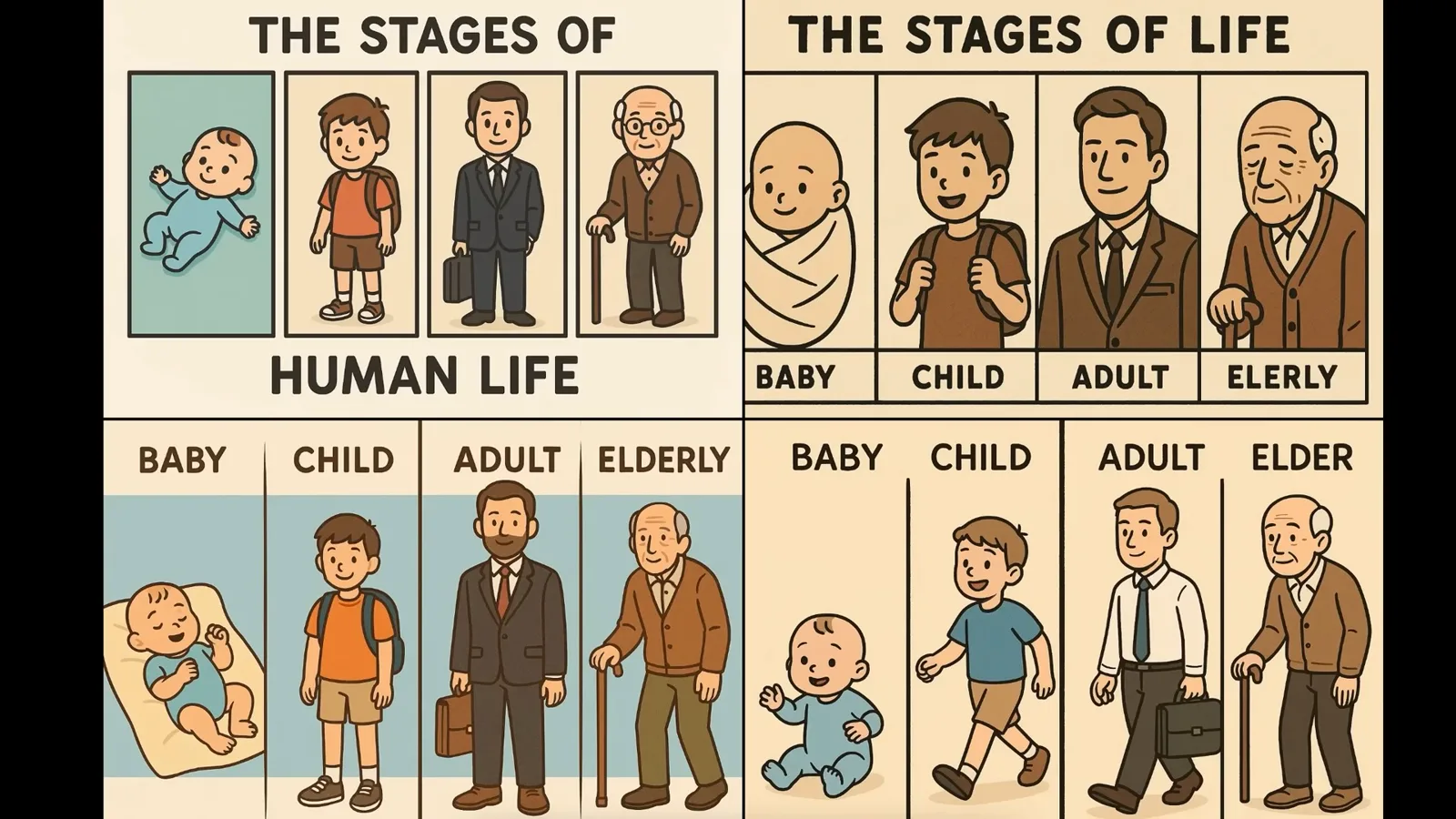 Four stages of life