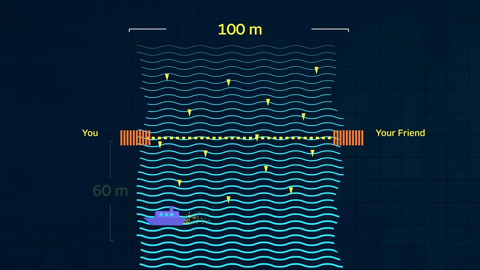 The test crossing
