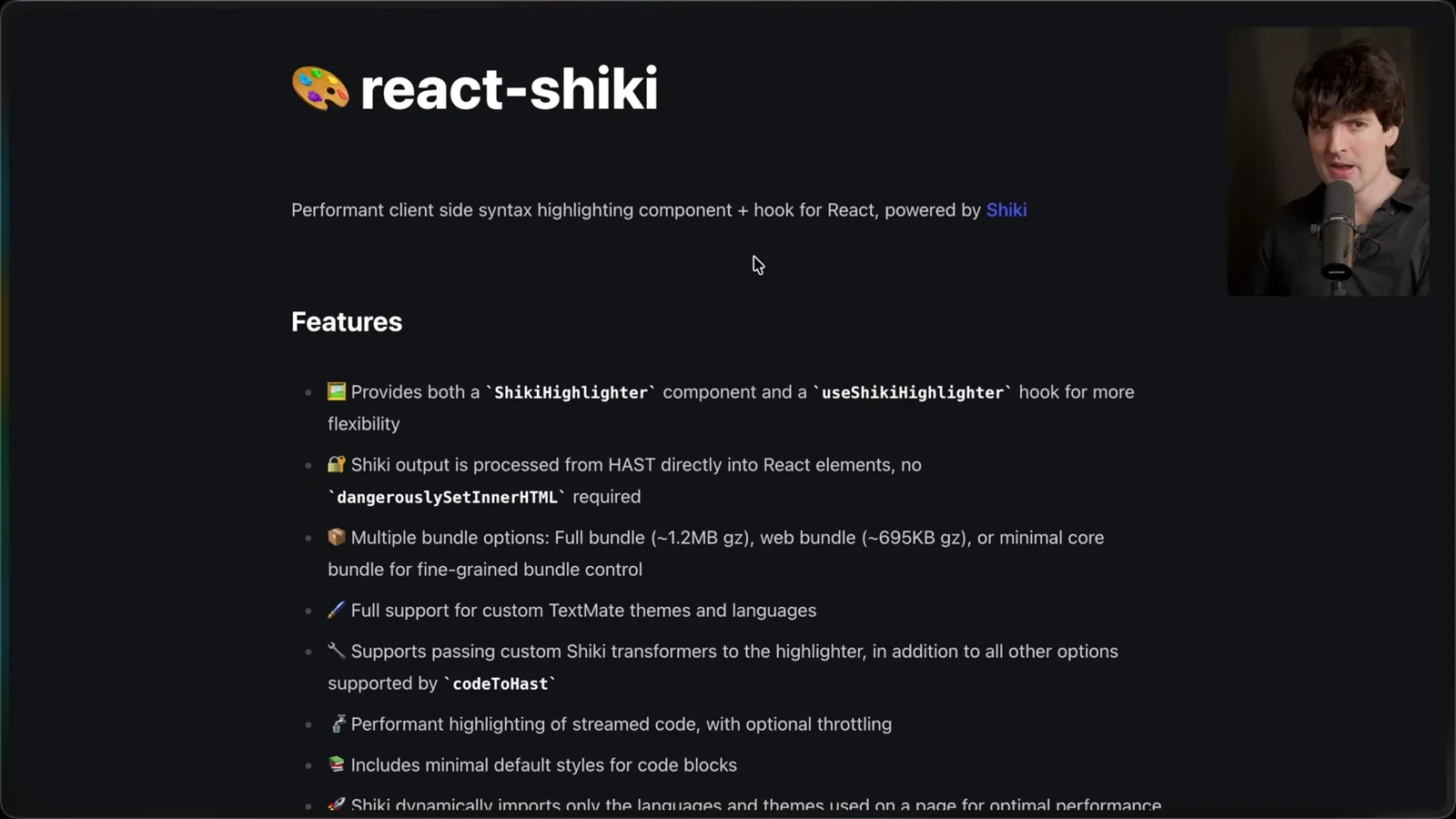 react-shiki 项目
