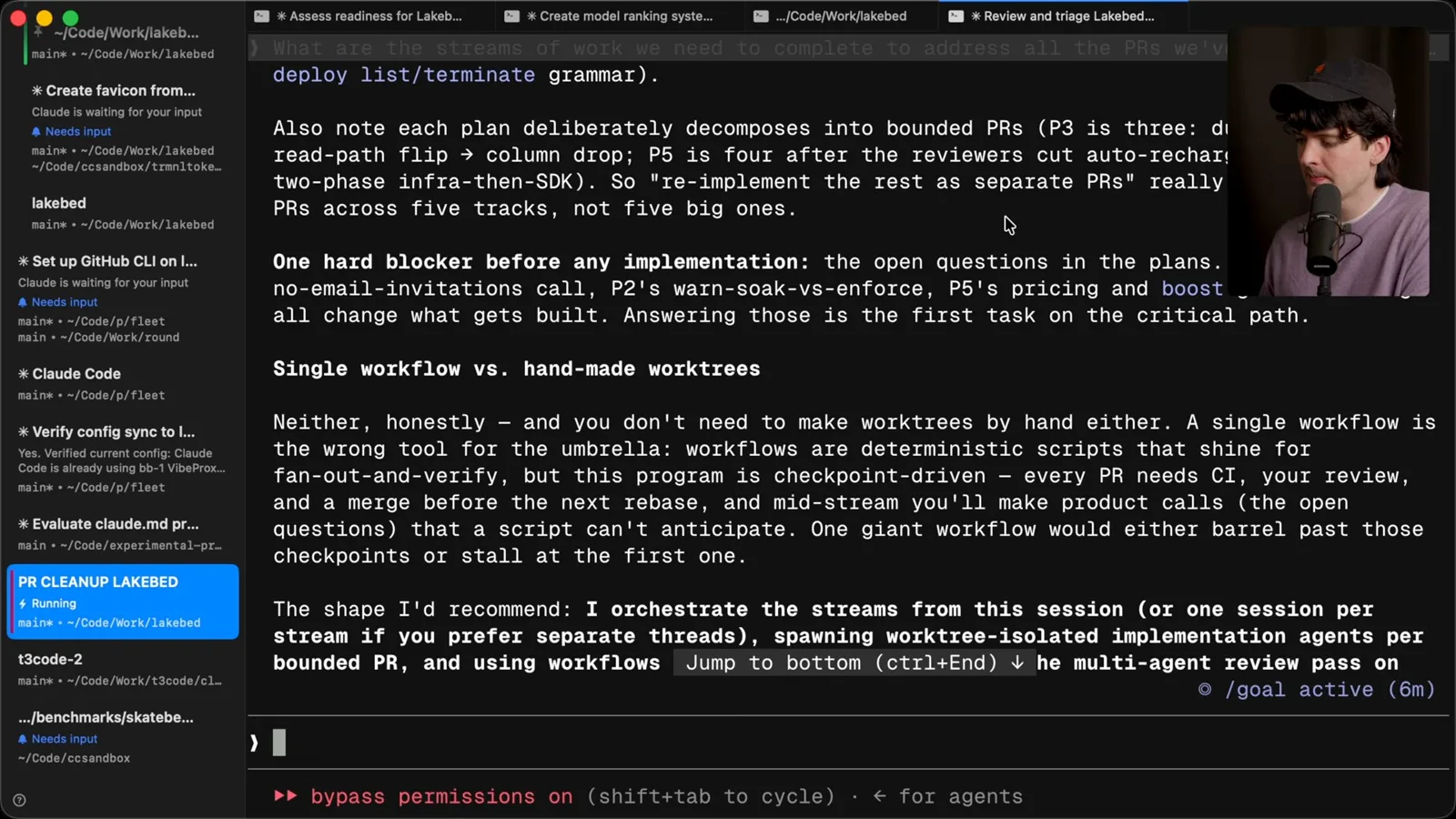 Orchestration with checkpoints