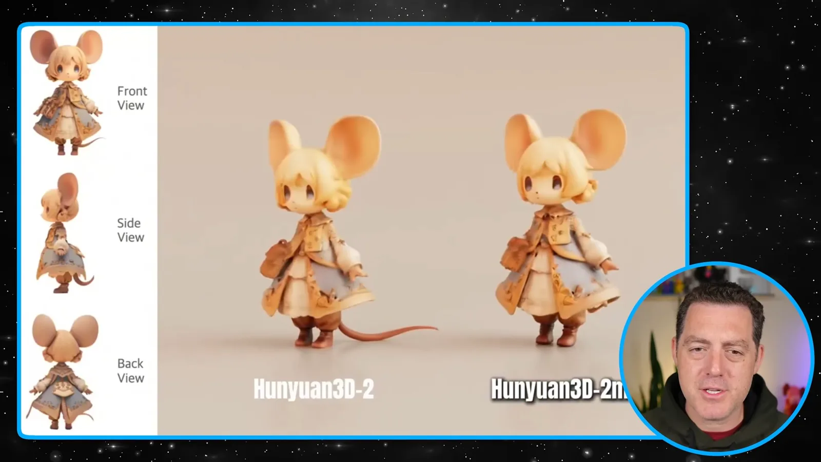Hunyuan3D multi-view examples