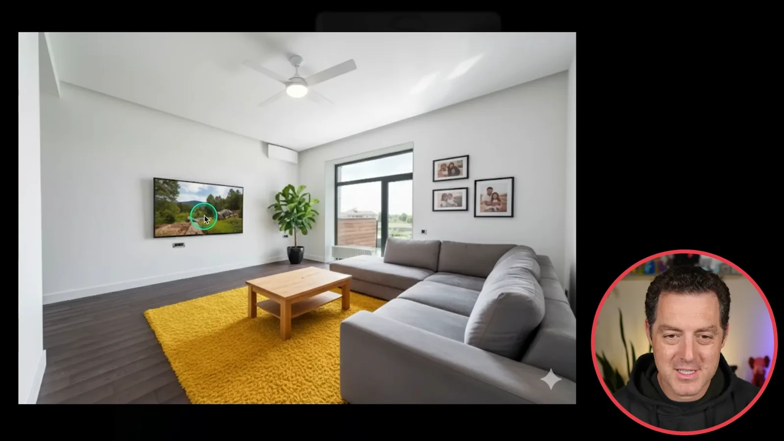 Furnished room preview
