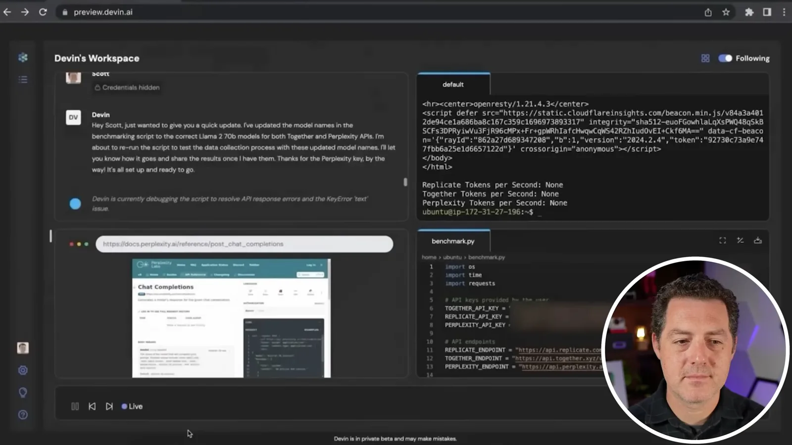 A coding-agent workspace