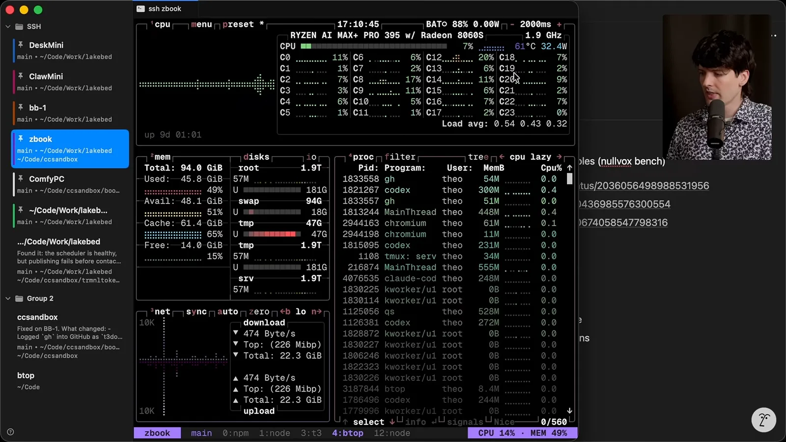Remote machine utilization