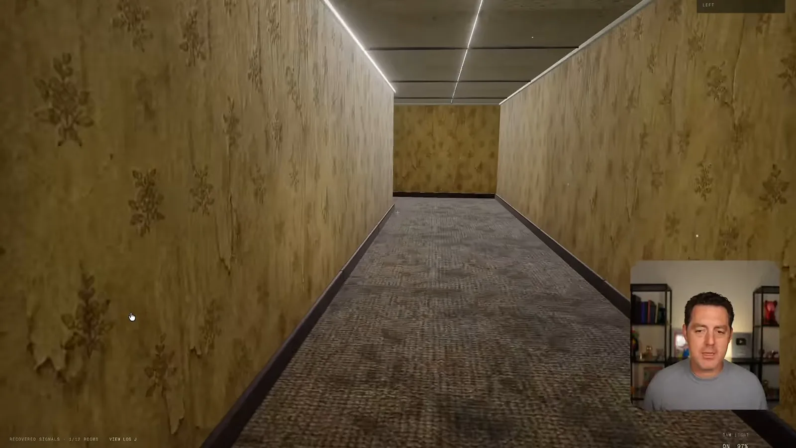 Liminal-space horror game