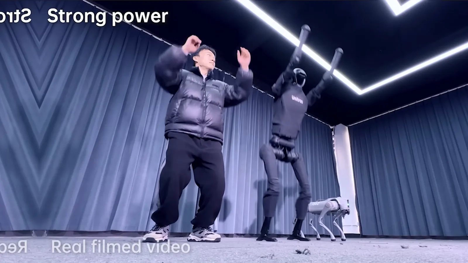 Unitree humanoid demonstration