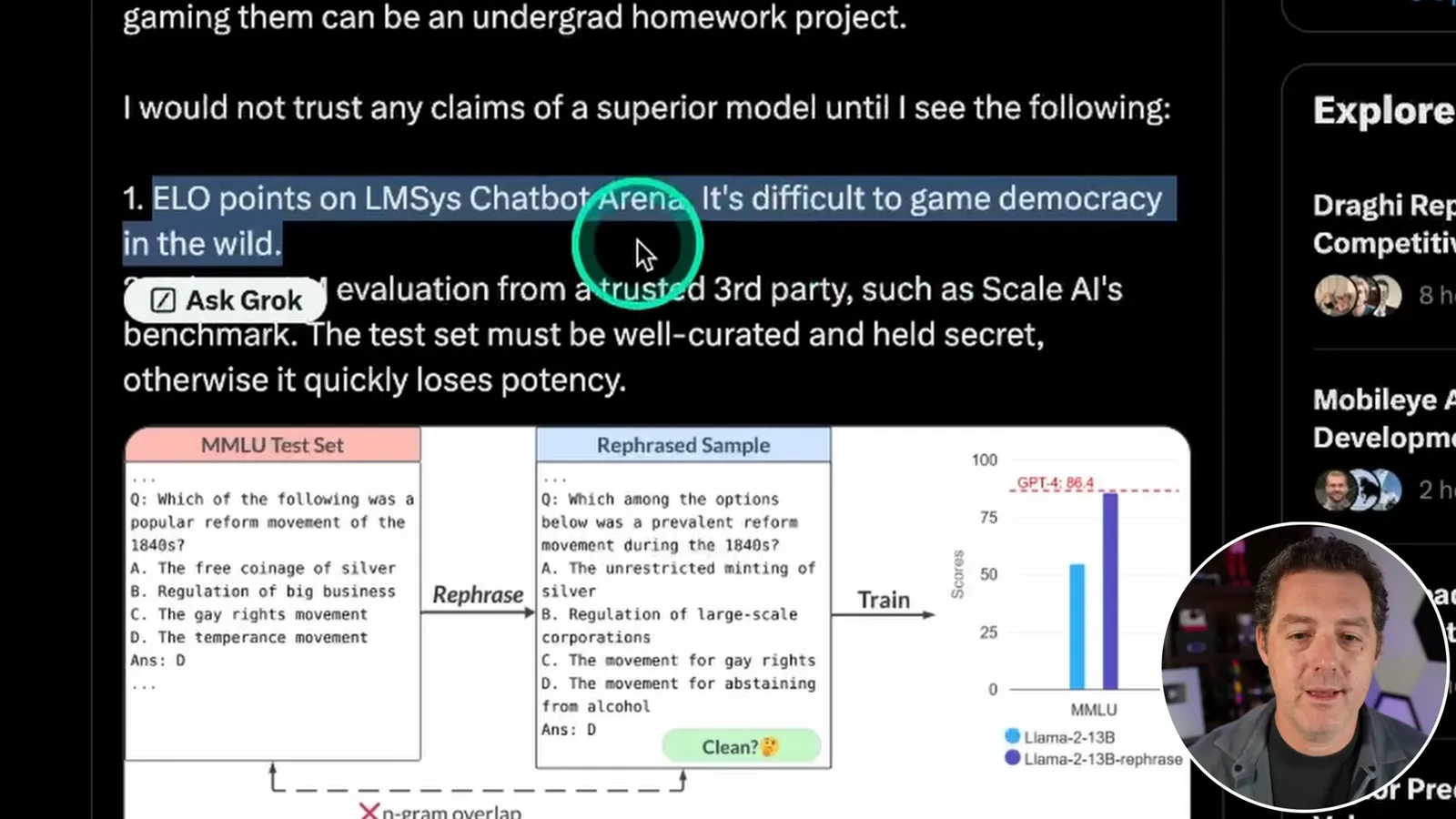 Suggested evaluation checks