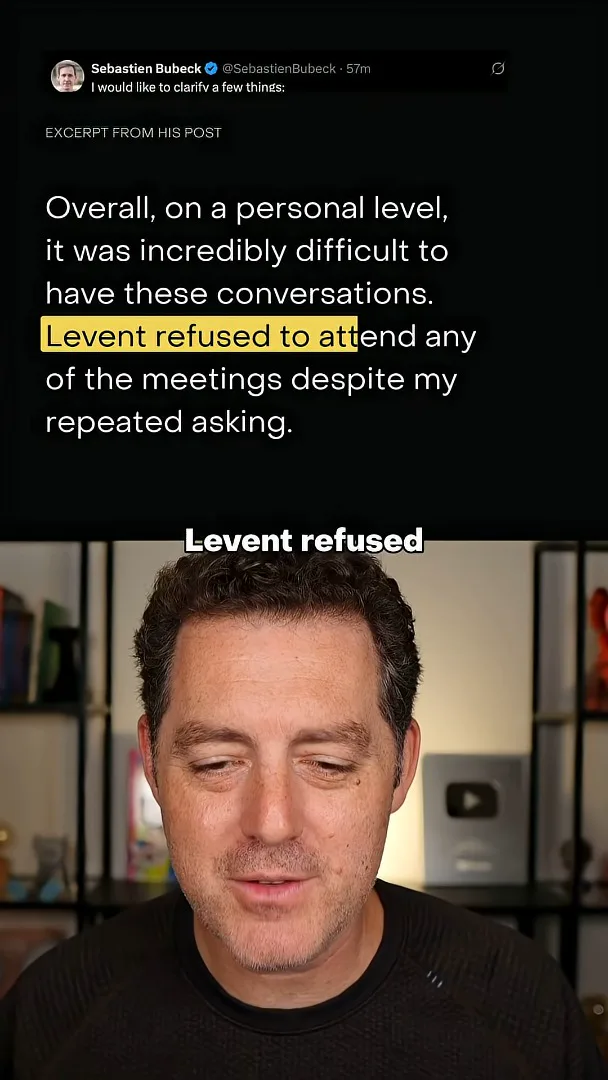 Bubeck on meetings