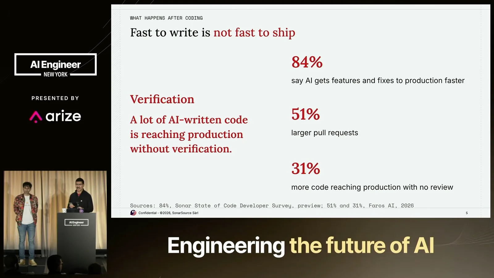 Writing faster and shipping safely