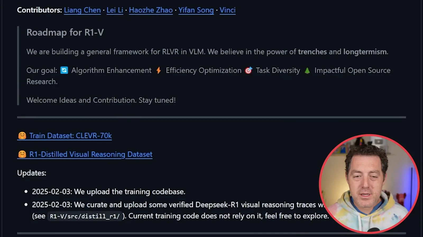 R1-V roadmap