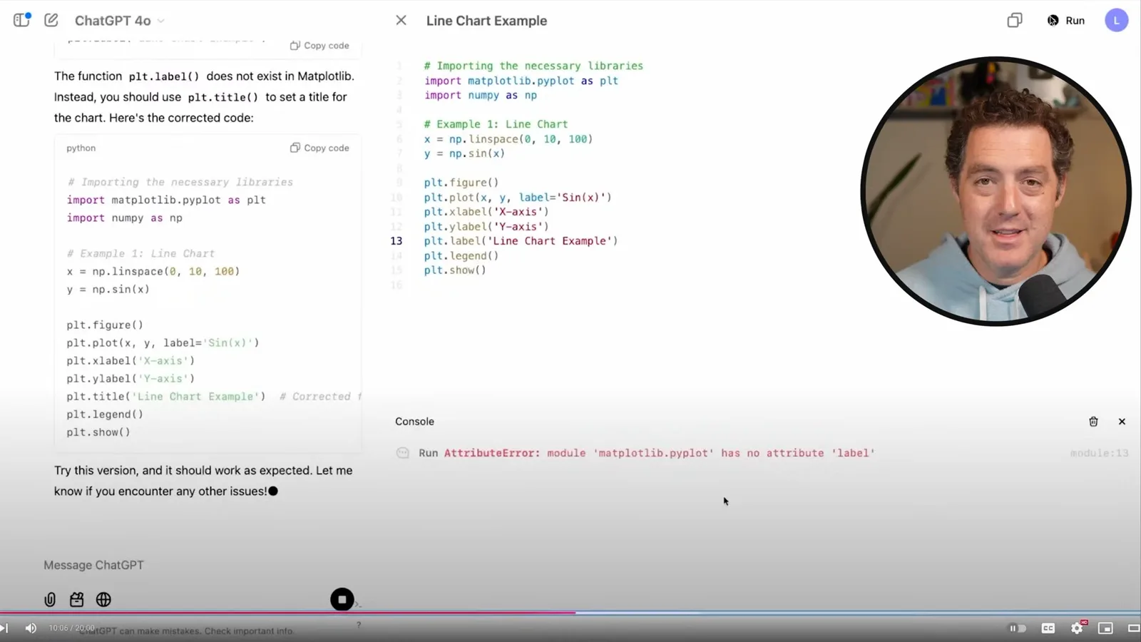 A Python exception