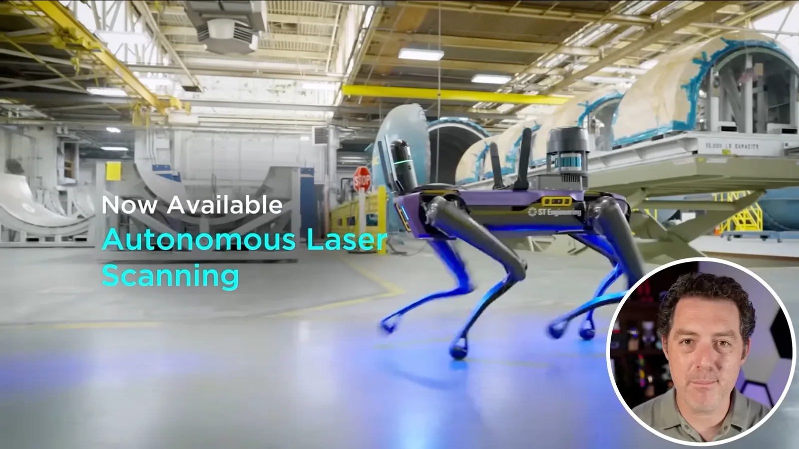 Spot laser scanning