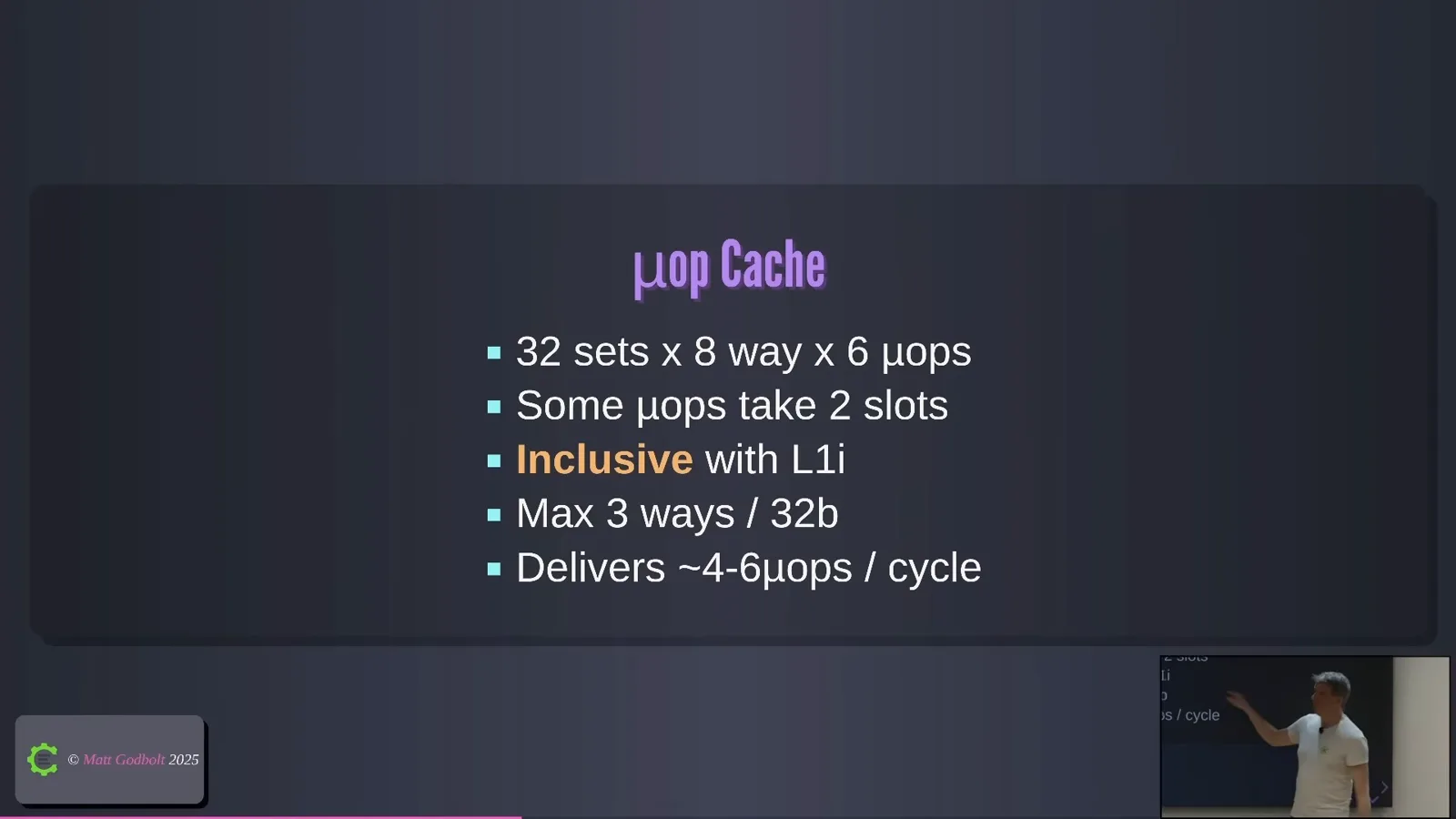Skylake micro-op cache