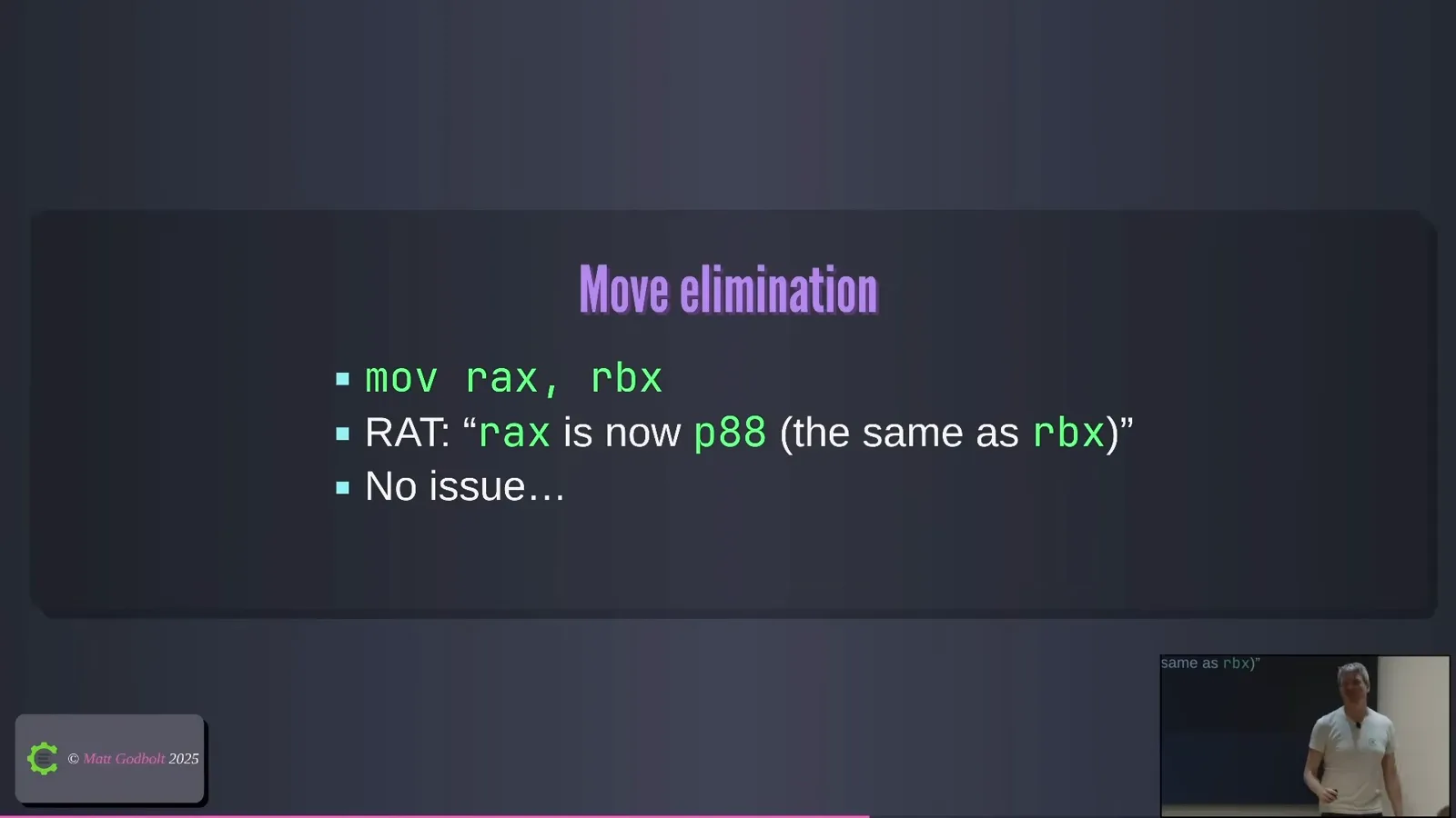 Move elimination