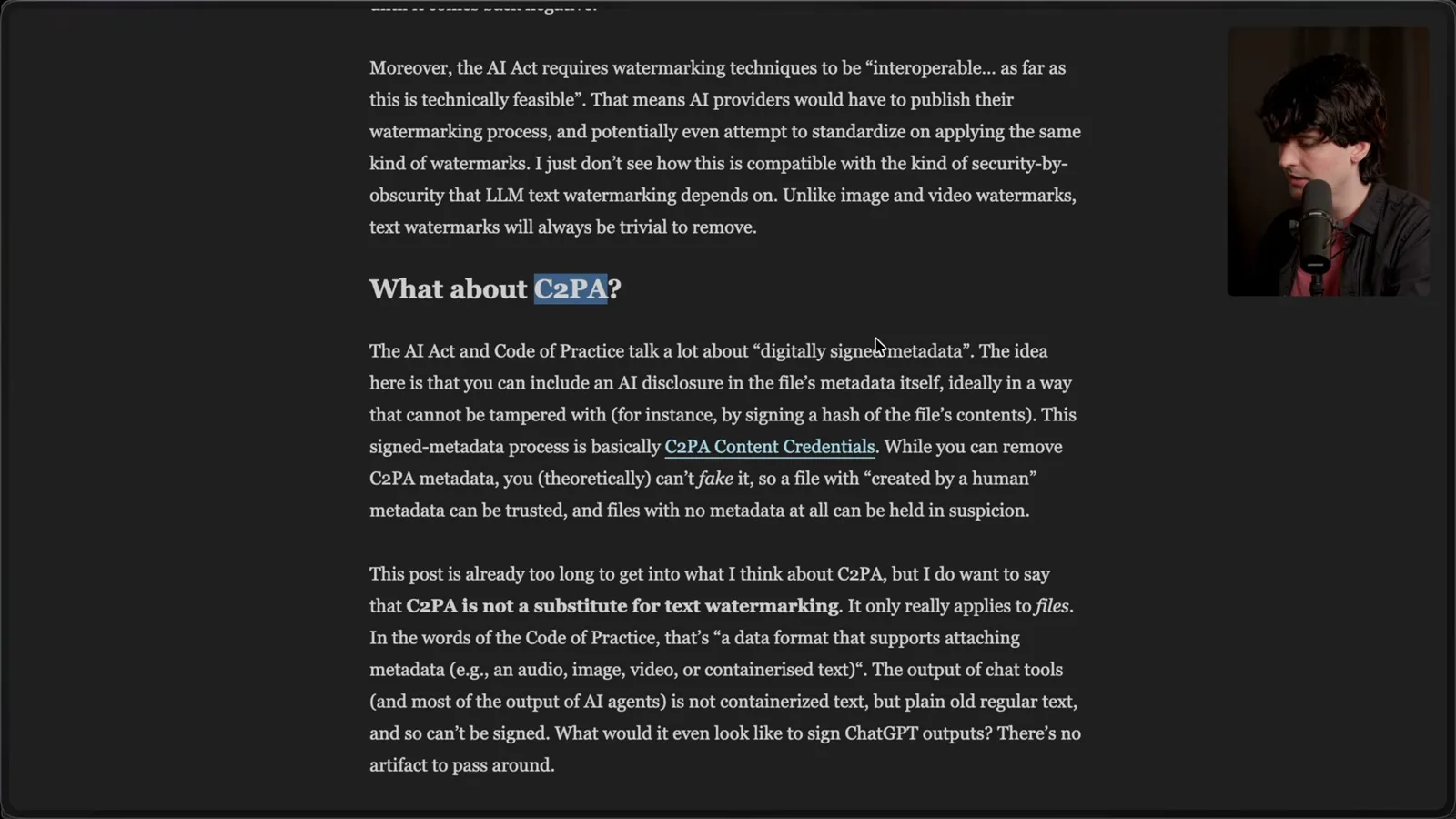 C2PA and signed provenance
