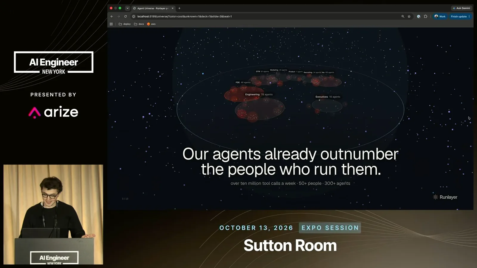 Agents outnumber their operators