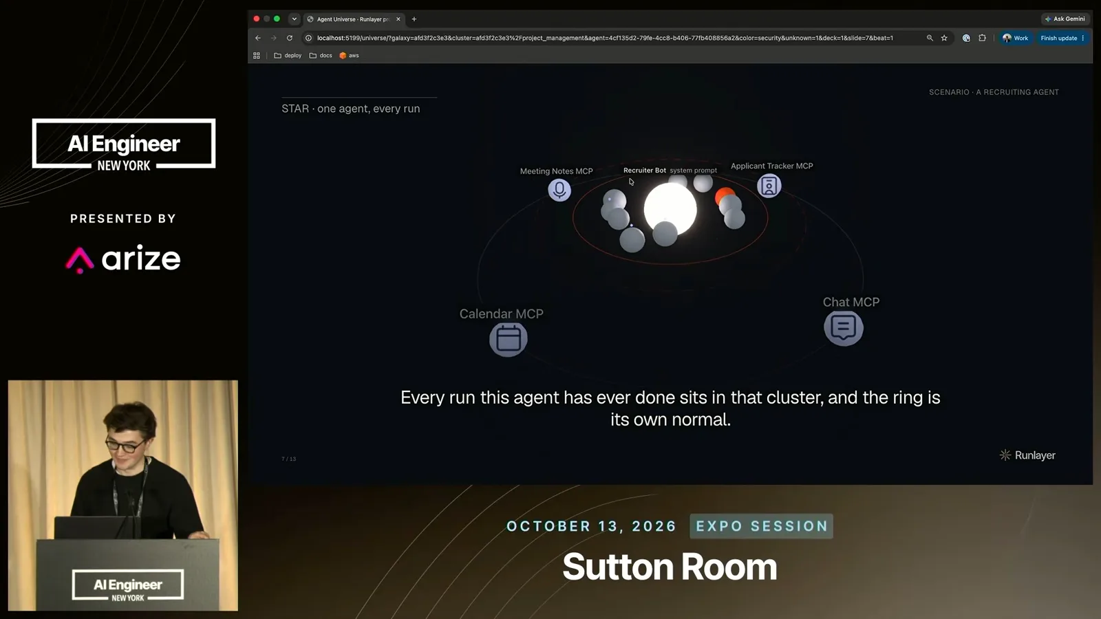 Recruiting agent and connected tools