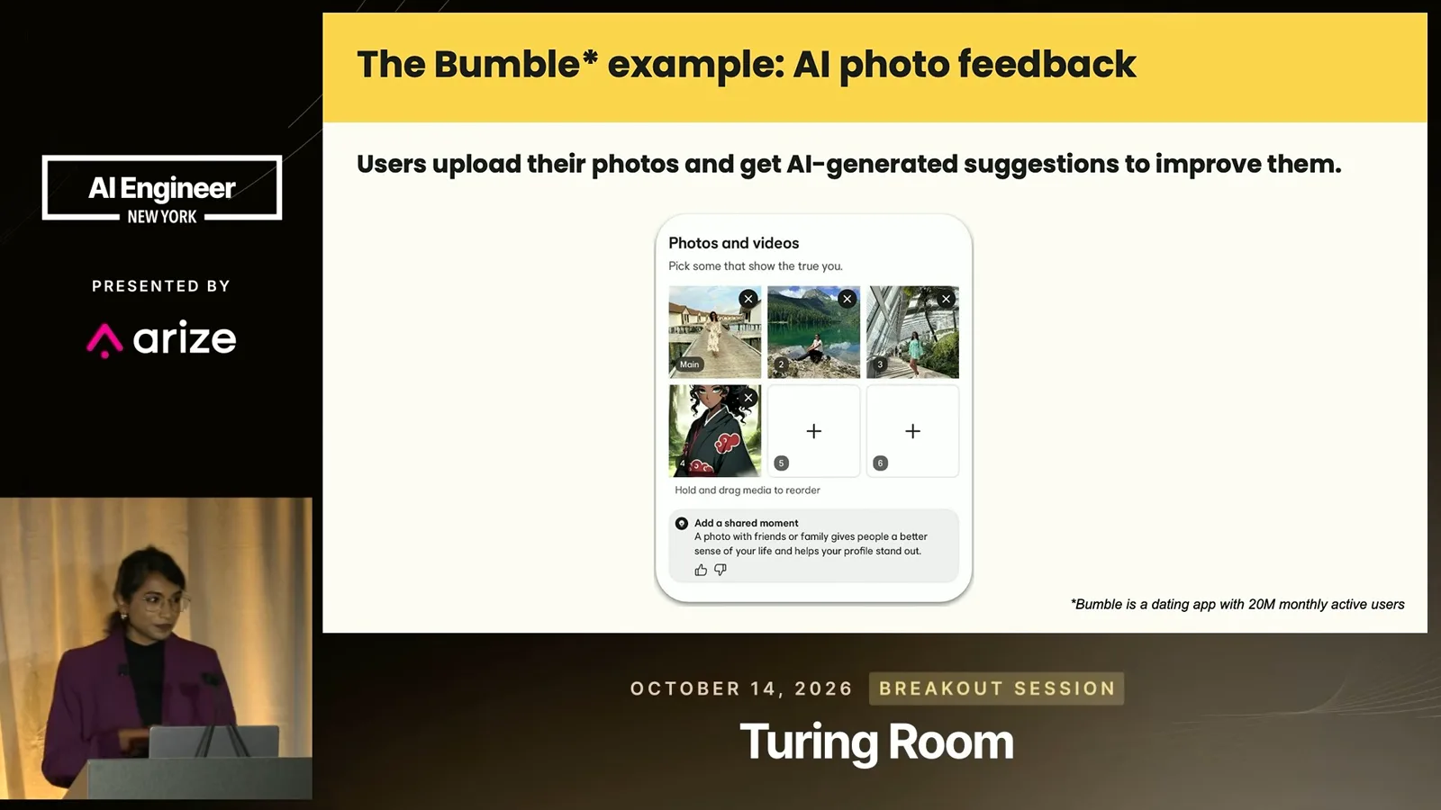 Bumble 照片反馈
