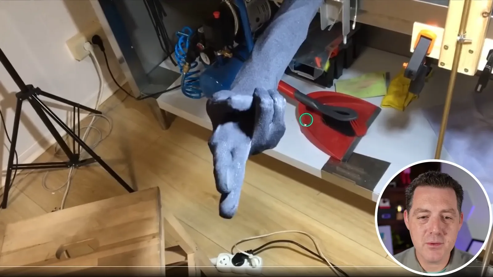 A robotic hand demonstration