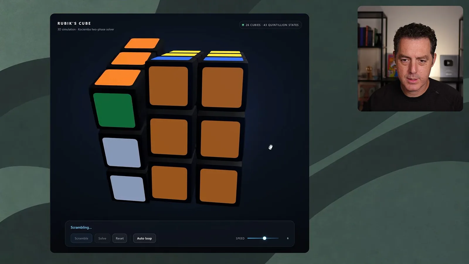 Rubik's Cube simulator