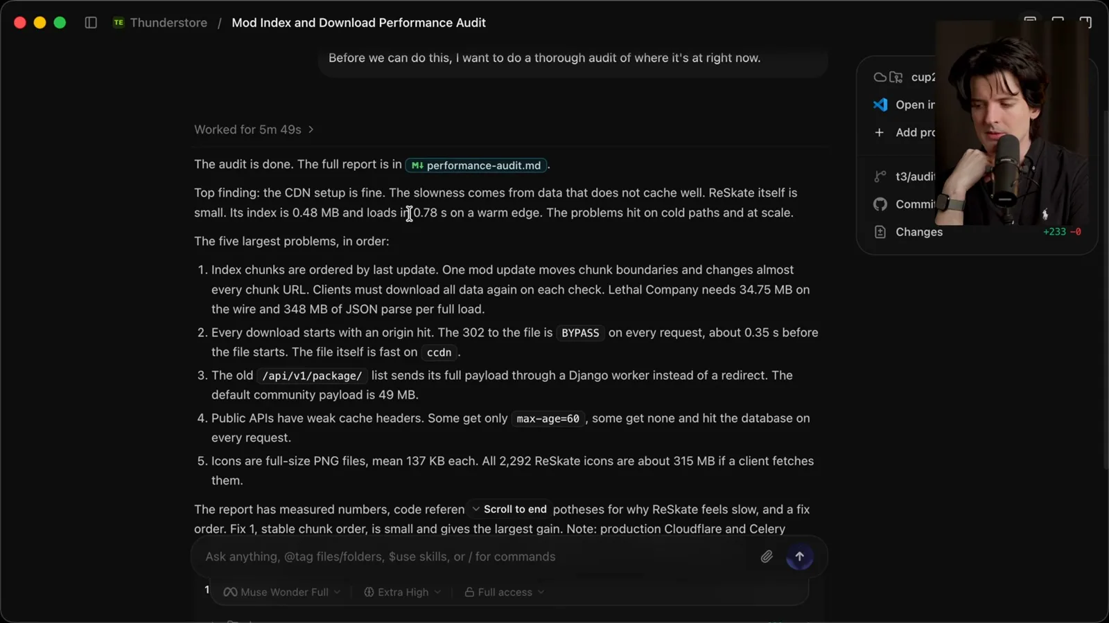 Thunderstore audit findings