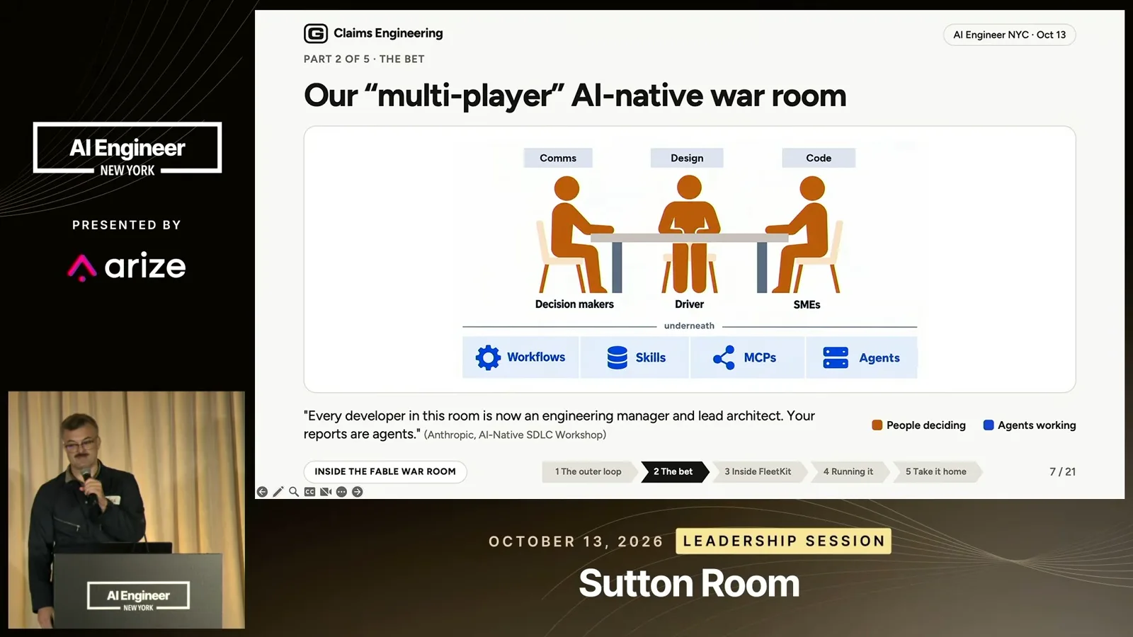 AI-native war room
