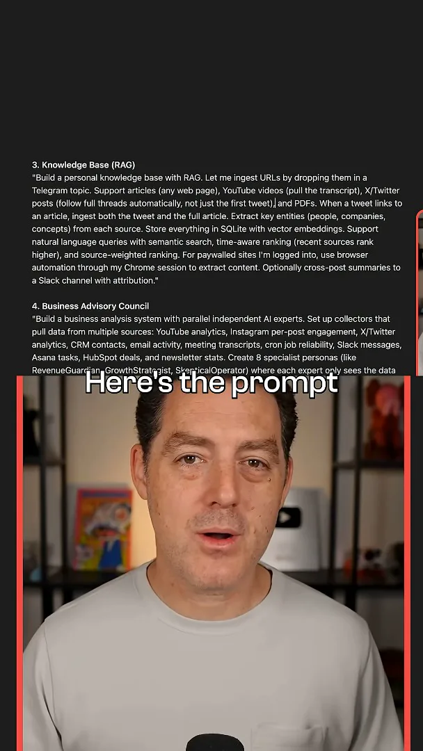 Knowledge-base prompt