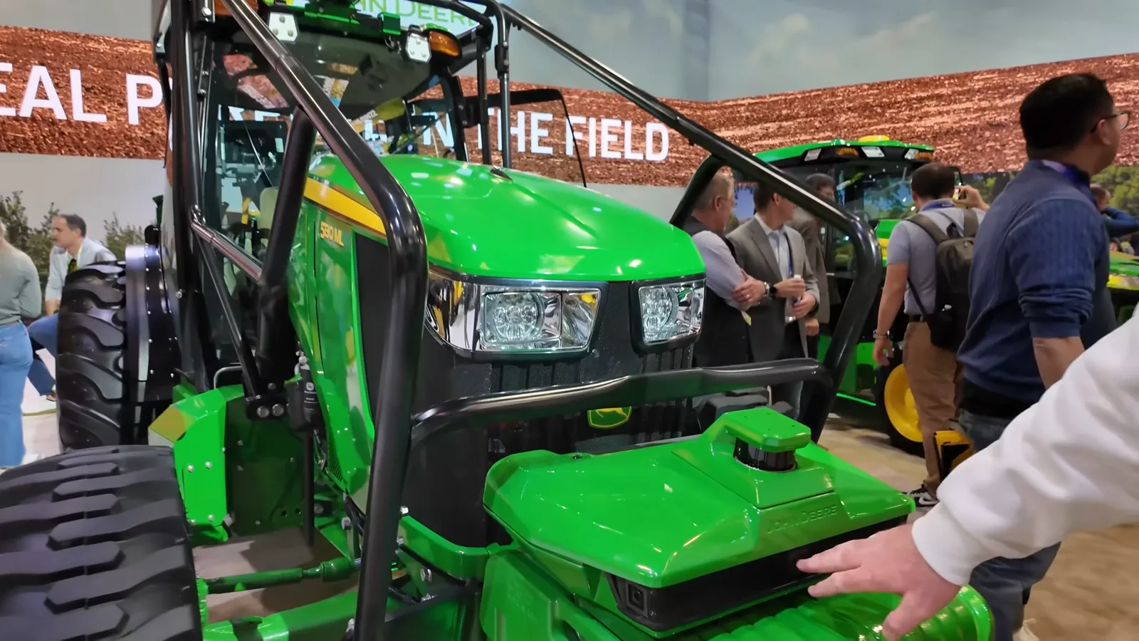 John Deere equipment at CES