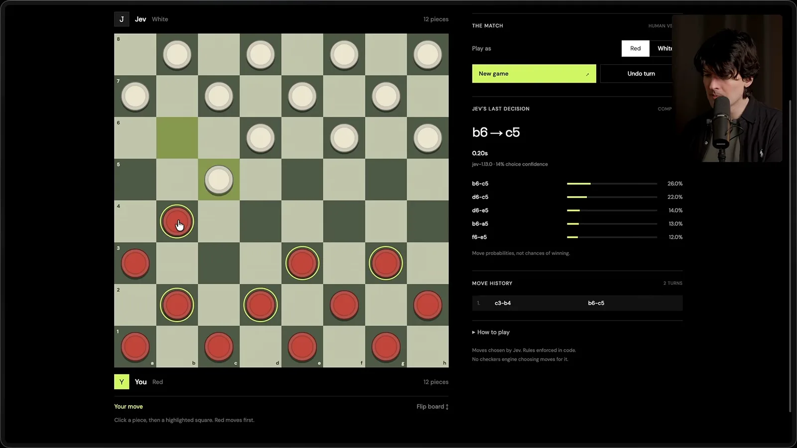 Checkers with structured state